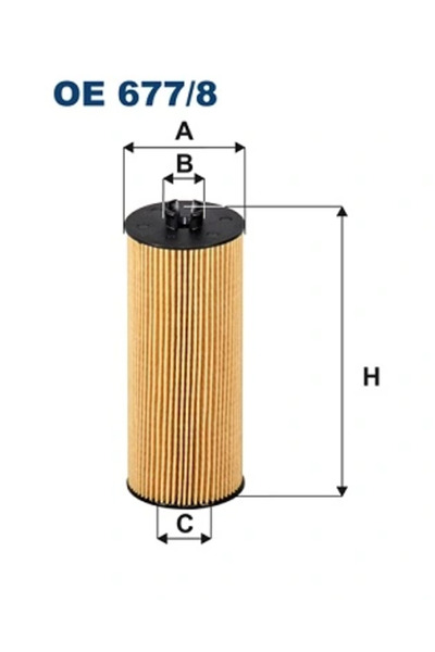 Filtron Oil Filter Mercedes-Benz A-Class/Cla Cupe/Cls