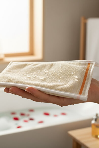 ilaslan international Cildi Arındıran %100 Floş Peeling Kese Duş Eldiveni, No...