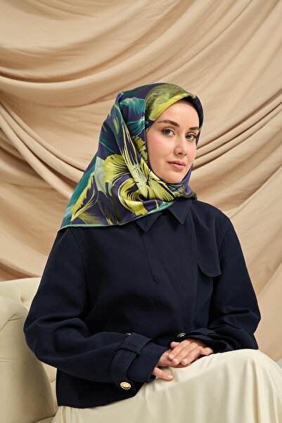 Silk Home وشاح حرير تويل - 11480-81 أصفر