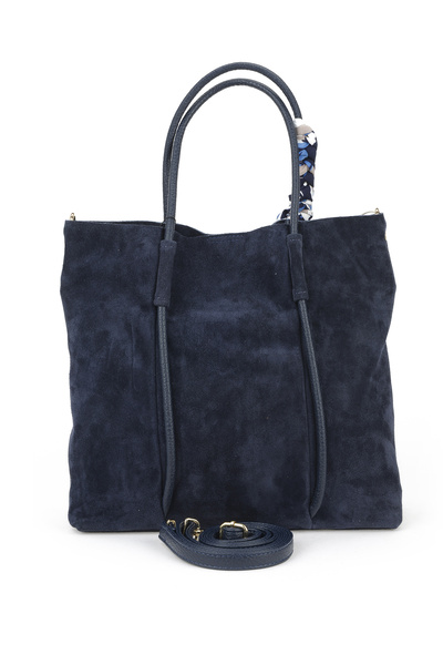 Ziya , Women's Genuine Leather Shoulder and Hand Bag 153979Z5013 Navy Blue