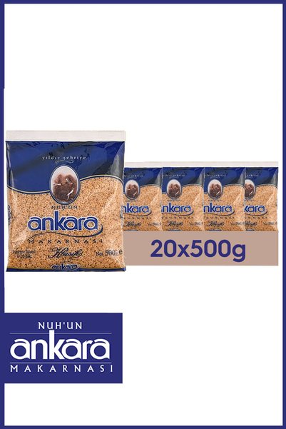 Nuh'un Ankara Yıldız Şehriye Makarna 500 gr x 20 Adet