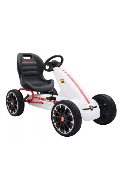 Hecht Kart cu pedale Abarth alb