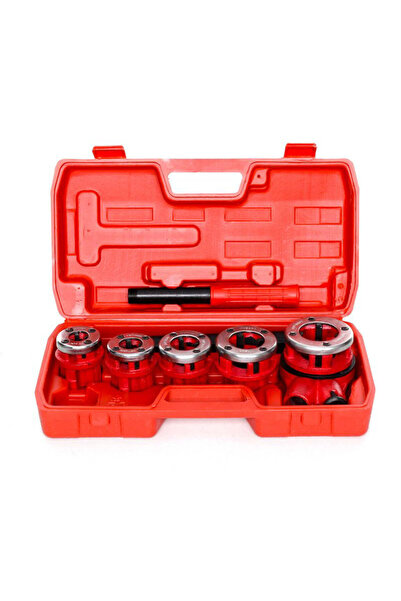 Kraft&dele KD 331 Manual Threading Die Set, 5 pieces (3/8", 1/2", 3/4", 1", 1 1/4")