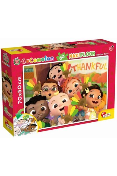 Cocomelon Double Face MaxiFloor 60 123, Count on ME! 4+ Years