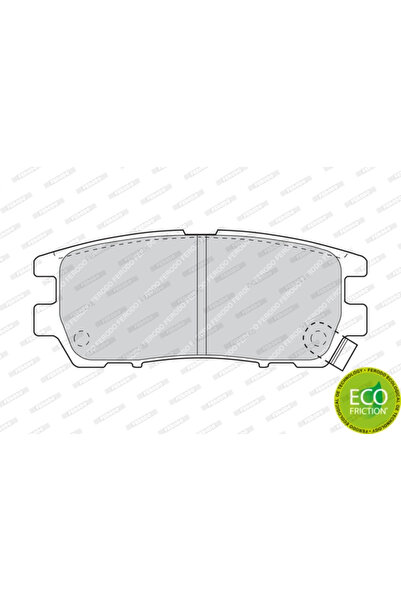 FERODO Brake pad set disc brake MITSUBISHI DELICA / SPACE GEAR 1994-2006