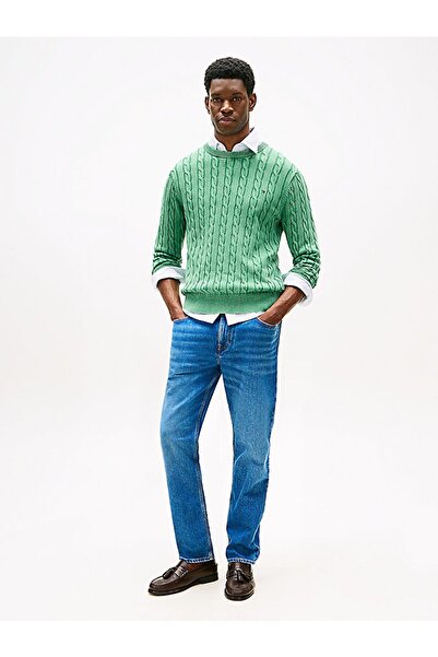 Tommy Hilfiger Erkek CLASSIC CABLE GMD C NK MW0MW39524-THL3J