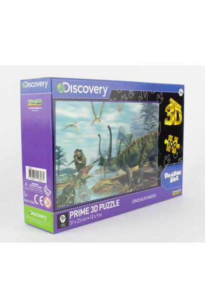 Prime 3D لغز مسيرة الديناصورات - 100 قطعة