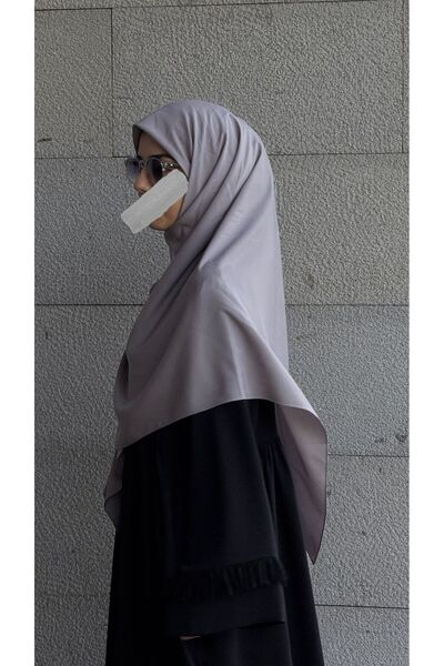 Qalortex Scarf Cotton Organic Modal Scarf-Grey