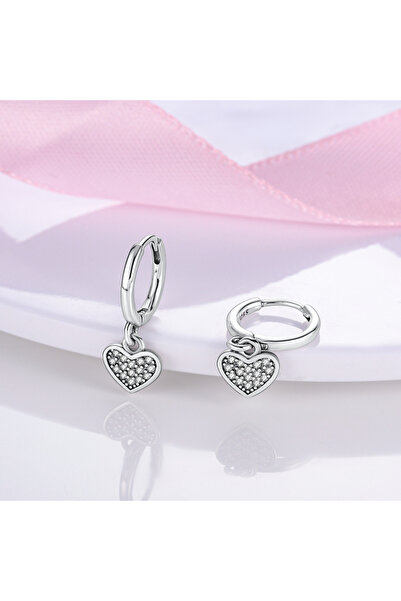 Bijuterii Nadiela 925 Silver Earrings – Little hearts