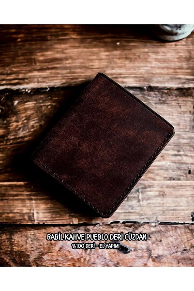 Nicevia Babil Brown Pueblo Leather Wallet