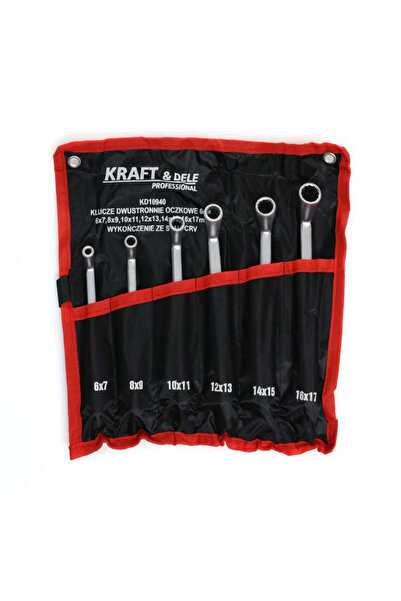 Kraft&dele Set of 6 ring wrenches, Kraft&Dele, KD 10940
