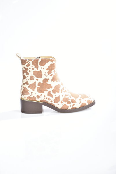 MEMORY حذاء نسائي من الجلد الطبيعي – حذاء جلدي أنيق بنعل 5 سم MS0146147