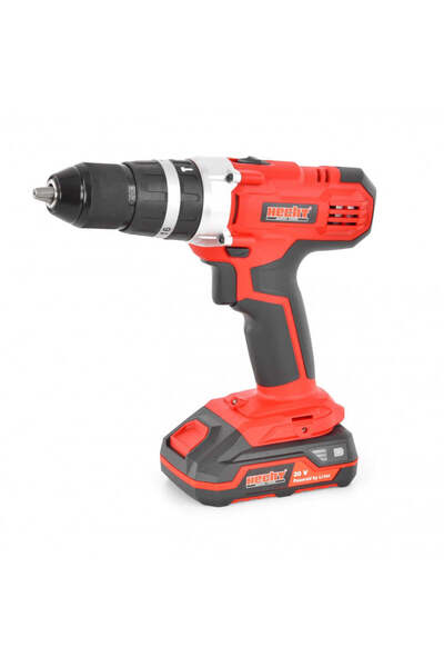 Hecht Mașină de găurit fără fir 1278, 20 V, 2 x 2,0 Ah, mandrină 2-13 mm