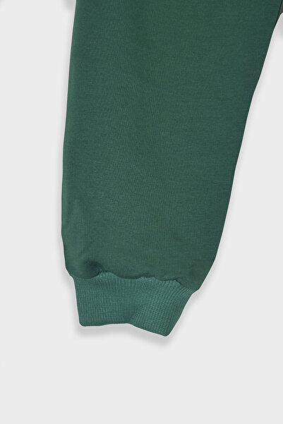 WORRN Erkek Çocuk Çizgili Supreme Kumaş Cep Detaylı Paça Ribanalı Trend Takım - 1039698