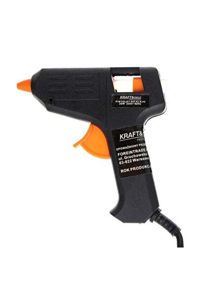 Kraft&dele Pistol de lipit 20 W cu 7 bețișoare de silicon KD 10351