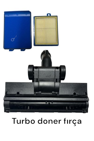 CLEANPOWER SET HEPA ȘI TURBO COMPATIBIL PHILIPS XB9125 XB9145 XB9155 XB9185