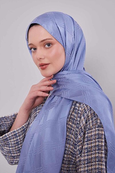 Levidor Mavi Jakar Şal