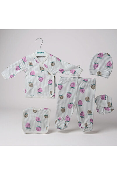 bebedino طقم خروج الطفل من المستشفى للجنسين - 5 قطع |   حديثي الولادة من عمر ...
