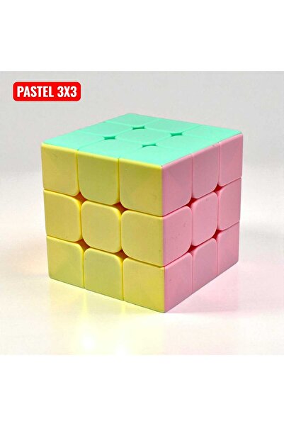 Fidan oyuncak مكعب الذكاء باستيل 3×3 – لعبة ألغاز تعليمية ذات ألوان ناعمة