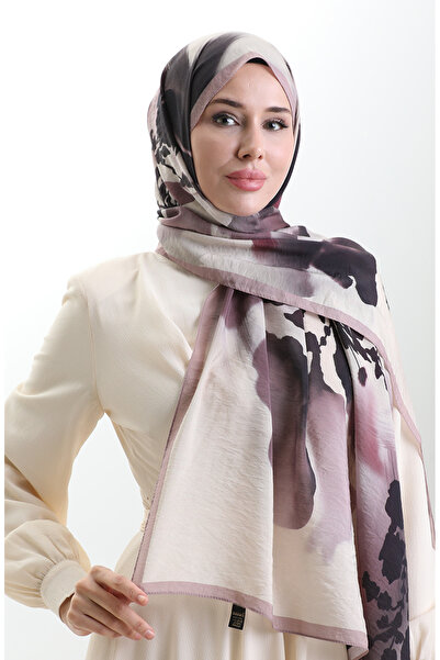 sefamerve Şal din fibre naturale Karaca 82005-10 Cremă pudră