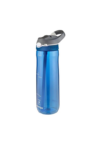 Contigo Ashland Tren Tek Hand Pump Inner Lid Water Bottle 720ml 2191379 Blue