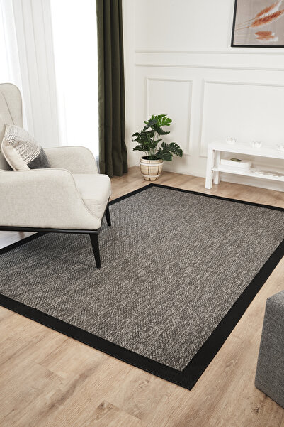 Elizabeth Halı Kolay Temizlenen Yıkanabilir Bordürlü Sisal Halı