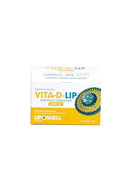 ASCOLIP Vitamina D Lipozomala 1000 UI x 30 plicuri