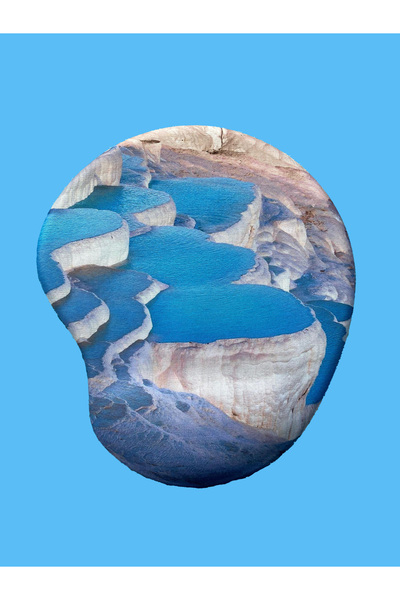 rakkun shop - Şehirler Printed Wrist-Supported Mouse Pad