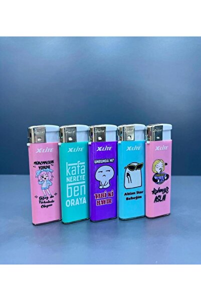 İNDİRİM CENTER Özlü Sözler Serisi 5 Farklı Renk ve Yazılı Doldurulabilir 5 Ad...