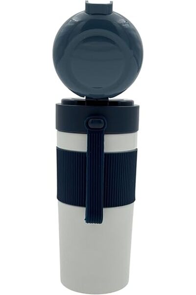 BİNDAWOOD B&D Vaccum Flask Botte for kids 400ml , White & Blue Color