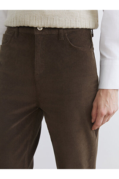 LC Waikiki Narrow Fit Velvet Women's Trousers