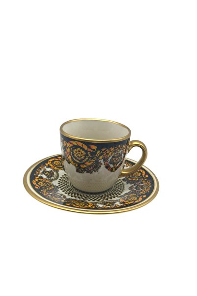 MEVLANA BAZAAR طقم فناجين قهوة كينج مونوكو لـ 6 أشخاص