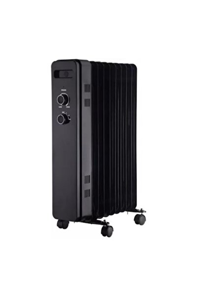 Rovitech Radiator electric cu ulei, 2000W, 9 elemente, termostat reglabil, pr...