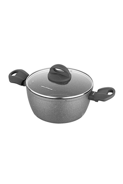 Florentyna Oala din aluminiu cu capac, invelis din 5 straturi antiaderente, p...