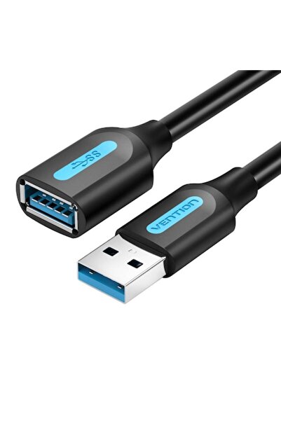 Vention USB 3.0 Extension Cable CBHBI Male-Female 3m PVC Black