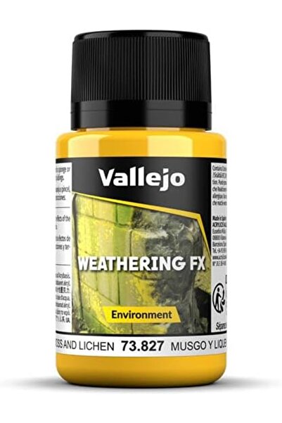Vallejo تأثيرات التجوية 73827 تأثير الطحالب والأشنة (40 مل)