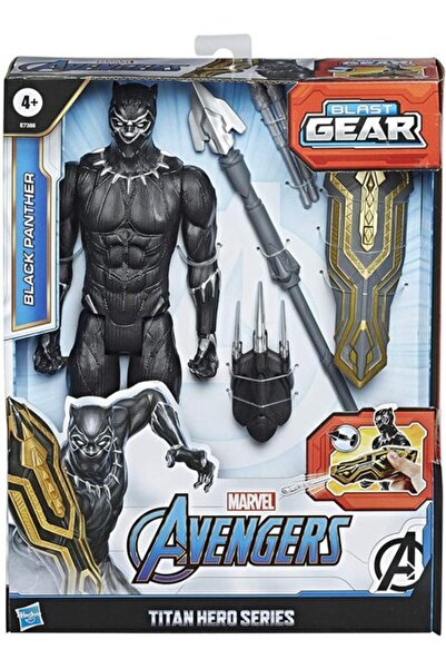 AVENGERS مجسم شخصية النمر الأسود الفاخر من تيتان هيرو بلاست جير