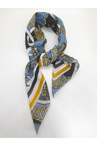 BurcHair Combinație colorată eșarfă elegantă complementară