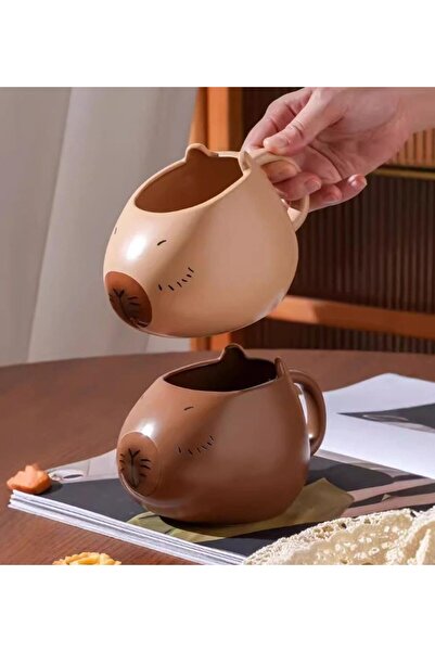 Gift Moda Capybara Mood Temalı Seramik Kupa