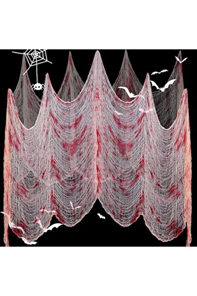 OEM Decorațiune de Halloween - Tifon cu Sânge Fals, Dimensiune 76x185 cm