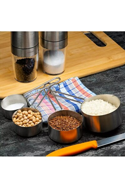 Kinghoff Set of 4 measuring cups, 60, 80, 125, 250 ml,