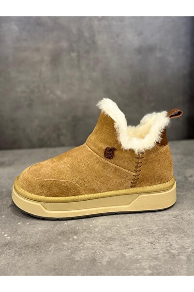 Guja RAHAT KONFORT TABAN KÜRKLÜ BOT HAKİKİ DERİ