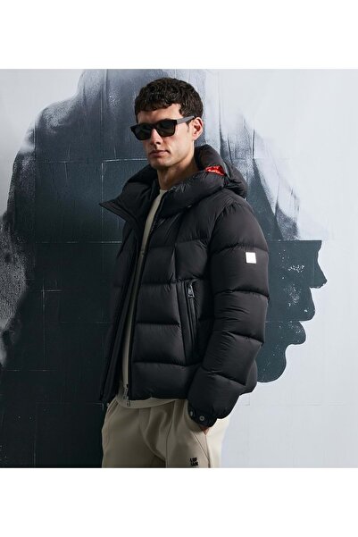 Lufian 112120251 Jacop Goose down Men's Coat Black