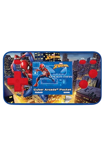 LEXIBOOK Κονσόλα παιχνιδιών χειρός Spider-Man, Lexibook, 3+ ετών, 150 παιχνίδια, Μπλε