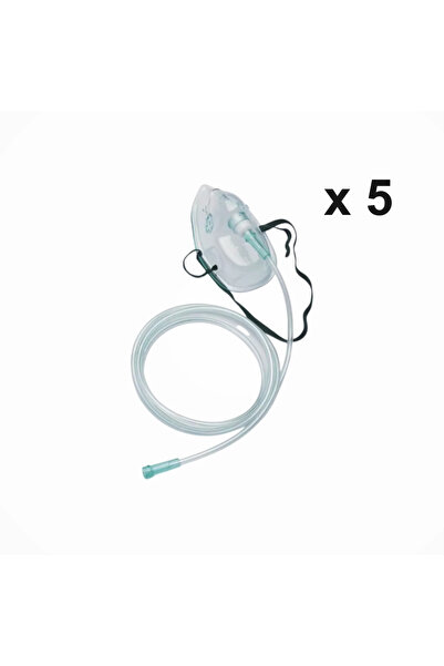 Plasti-Med Plastimed Oksijen Maskesi - Yetişkin - 5 Adet