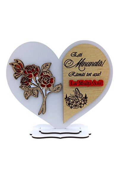 OEM Personalized gift for Wife/Mother/Girlfriend - heart model with personalized message – 15 cm
