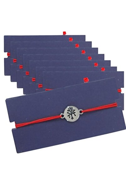 GOLD MARKET Set de 10 brățări tip Mărțișor pentru copii, oțel inoxidabil și m...