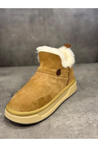 Guja RAHAT KONFORT TABAN KÜRKLÜ BOT HAKİKİ DERİ