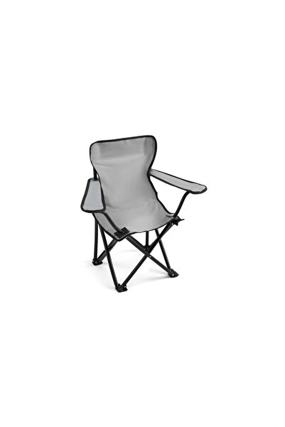 Storish King Katlanır Çocuk Kamp Sandalyesi Gri