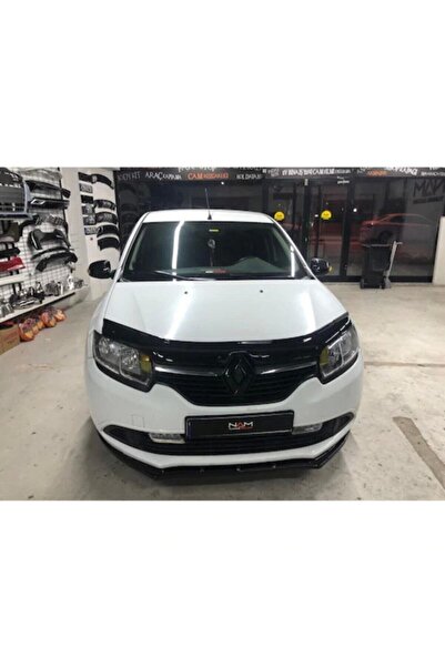 bestuning Renault Symbol 2013-2017 Uyumlu Parlak Siyah Kaput Rüzgarlığı Oto Kaput Koruma ABS Plastik